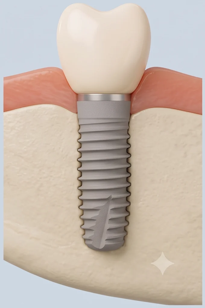 İyileşmiş implant çevresi dokusu
